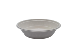 Ecozoe - 50 pcs - Disposable Lid for 500ml, 700ml, 850ml & 1000ml Diamond Bowl, Bagasse, Biodegradable, Sustainable, Ecofriendly