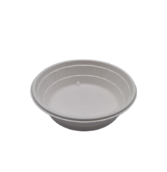 Ecozoe - 50 pcs - Disposable Lid for 500ml, 700ml, 850ml & 1000ml Diamond Bowl, Bagasse, Biodegradable, Sustainable, Ecofriendly