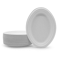 Ecozoe - Disposable Small Oval Plates