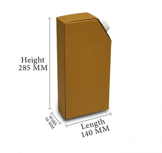 Ecozoe - 5 nos - DISPOSABLE FLASK FOR BEVERAGES - 1000ML - FOR HOT AND COLD LIQUIDS