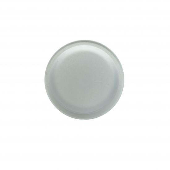 Ecozoe - 50 pcs - Disposable Round Plates 7", Bagasse, Biodegradable, Sustainable, Ecofriendly