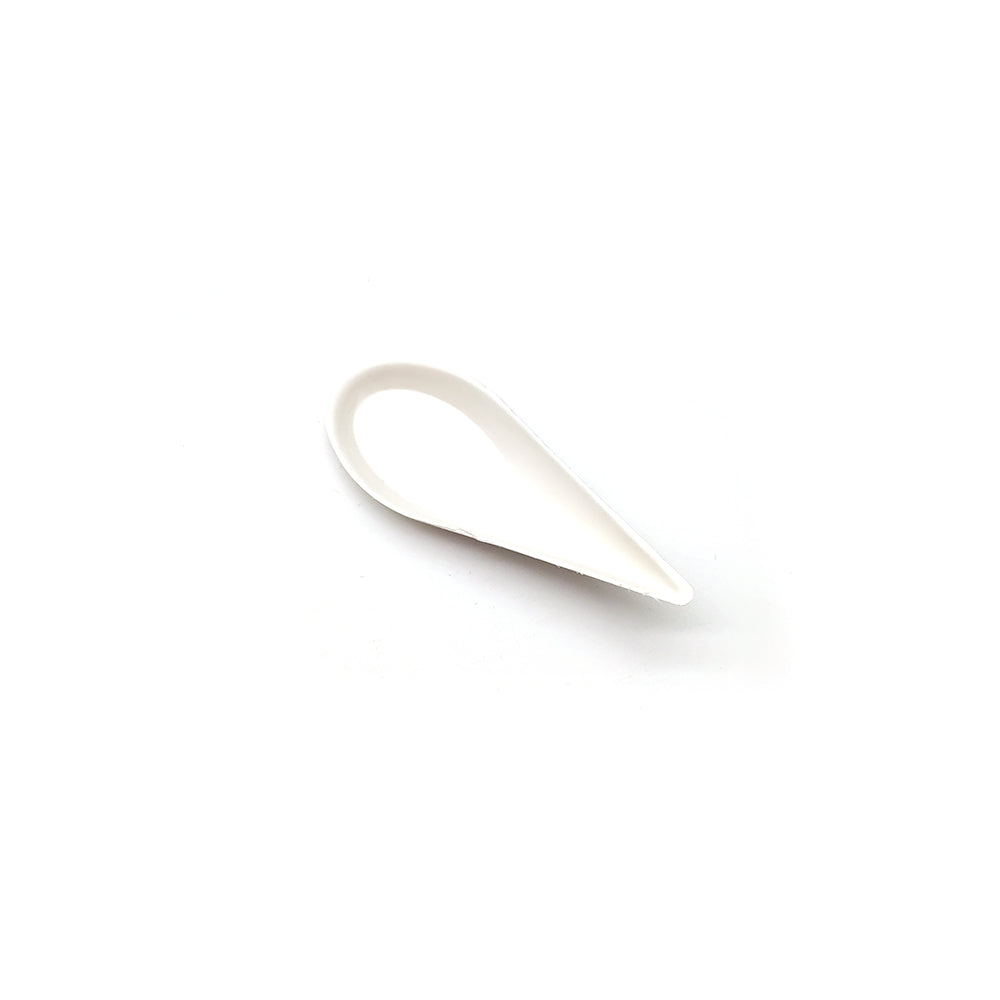 Ecozoe - 25 pcs - Bagasse Drop Spoon Sauce Dish