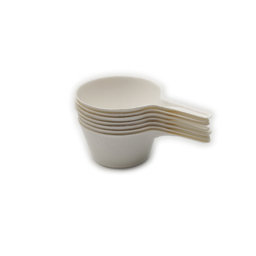 Ecozoe - 25 pcs - Deep Pan Sauce Dish, Bagasse, Biodegradable