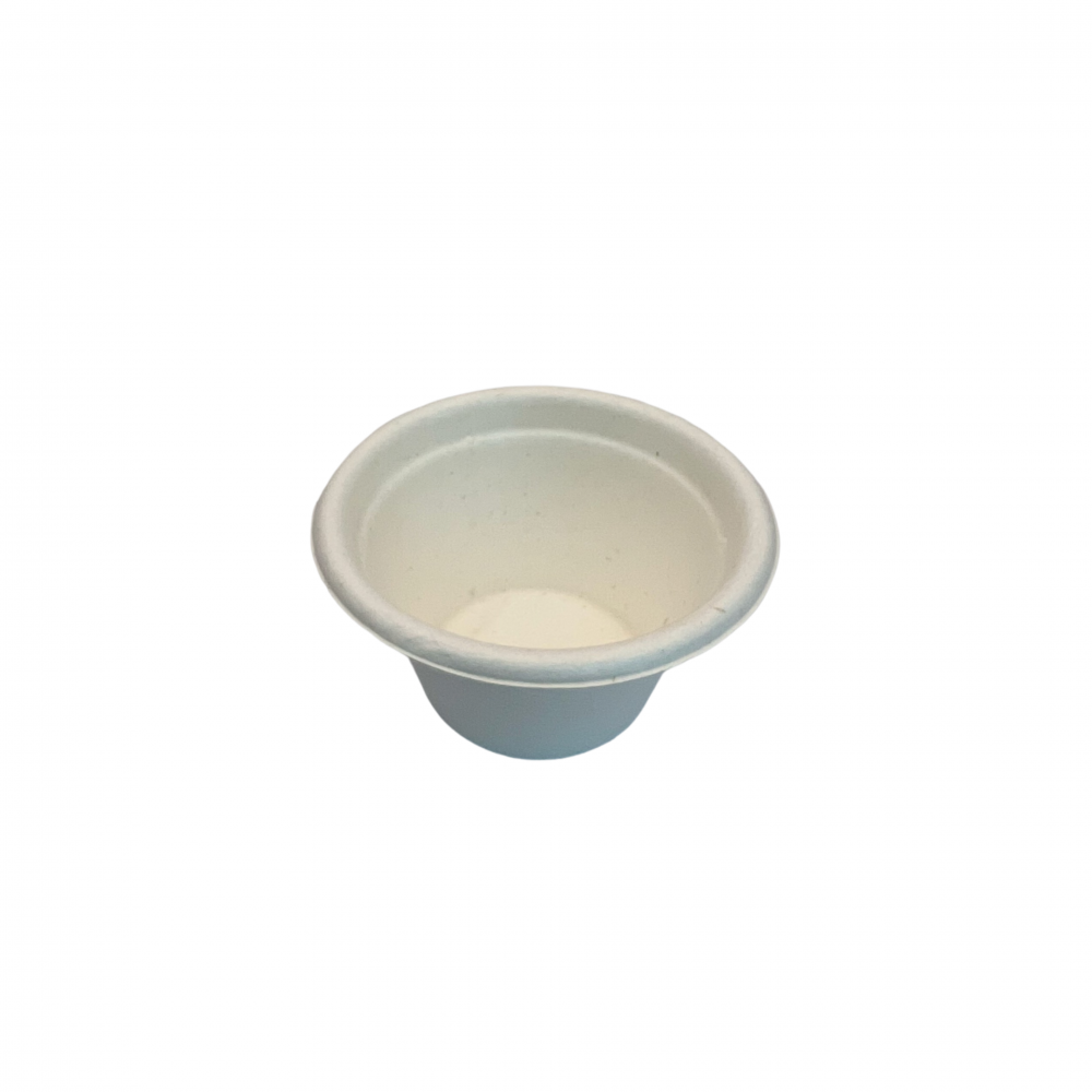Ecozoe - 100 pcs - Disposable Cups - 110ml , Bagasse, Biodegradable, Sustainable, Ecofriendly