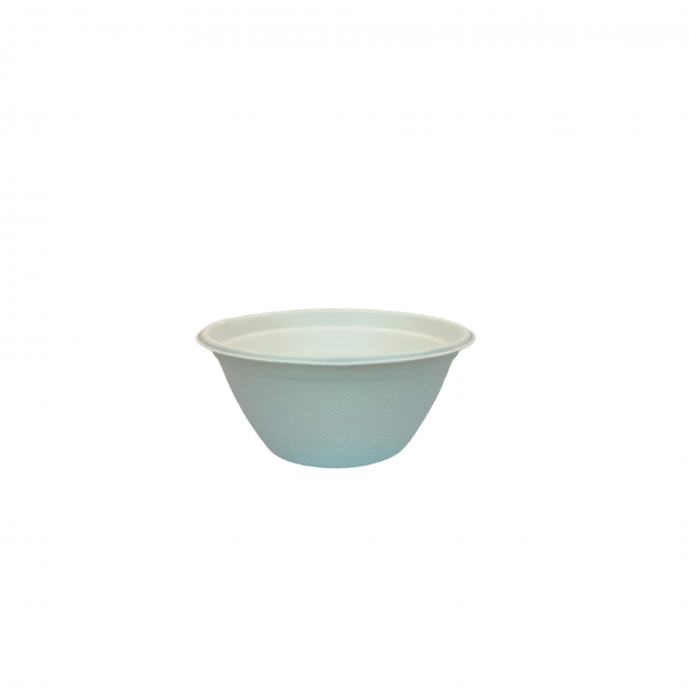 Ecozoe - 50 pcs - Disposable Bowls 8 oz , Bagasse, Biodegradable, Sustainable, Ecofriendly
